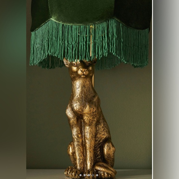 Anthropologie Icon Lamp ~Leopard Edition NWT ( MSRP $298) - Picture 4 of 14